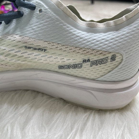 Salomon Running Shoes Sonic RA Pro 2 Sneakers Size 7.5 White - Picture 7 of 11